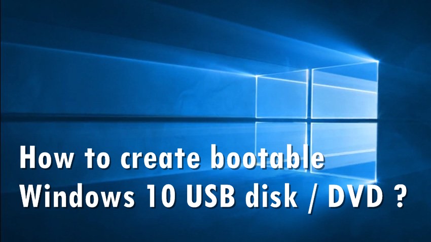 make bootable windows 10 disk